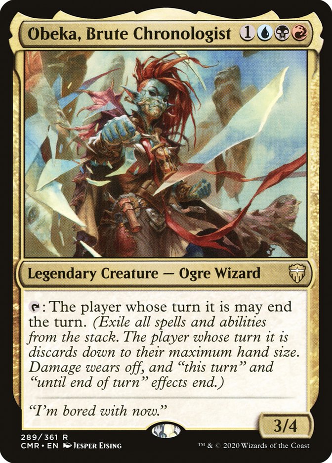 Obeka, Brute Chronologist 289/361 (Commander Legends)  | Good Games Modbury