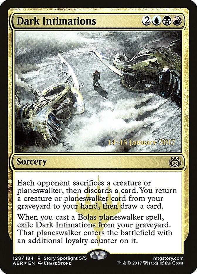 Dark Intimations 128s/65 (Prerelease Cards)  - Foil | Good Games Modbury