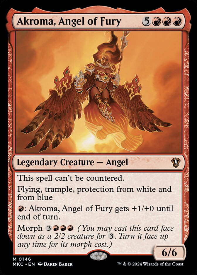 Akroma, Angel of Fury 146/311 (Commander: Murders at Karlov Manor)  | Good Games Modbury