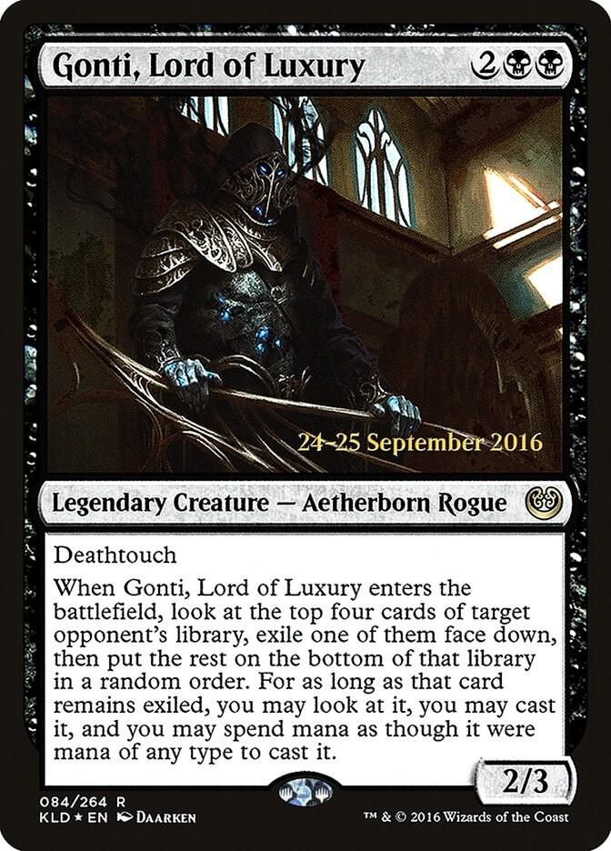 Gonti Lord of Luxury 84s/83 (Prerelease Cards)  - Foil | Good Games Modbury