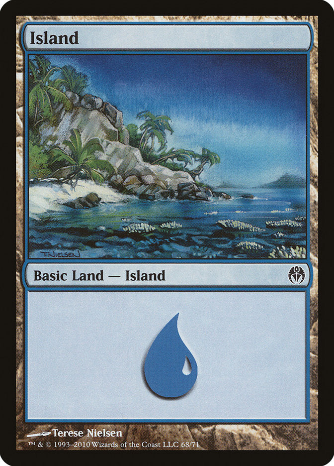 Island (68) [Duel Decks: Phyrexia vs. the Coalition] | Good Games Modbury