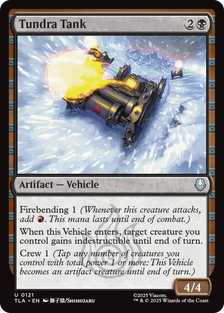 Tundra Tank 121/286 (Avatar: The Last Airbender)  | Good Games Modbury