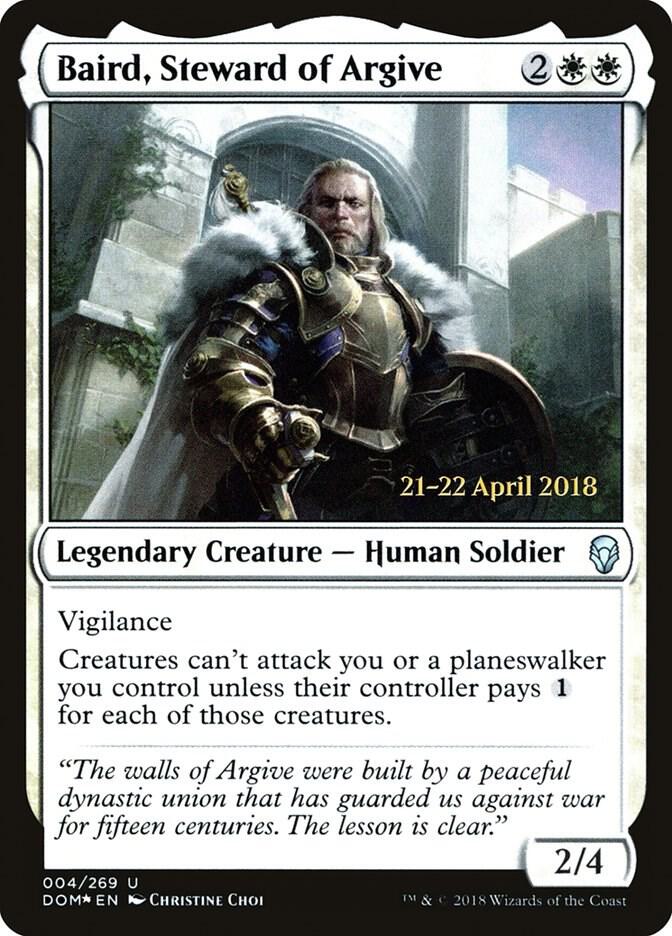 Baird Steward of Argive 4s/118 (Prerelease Cards)  - Foil | Good Games Modbury
