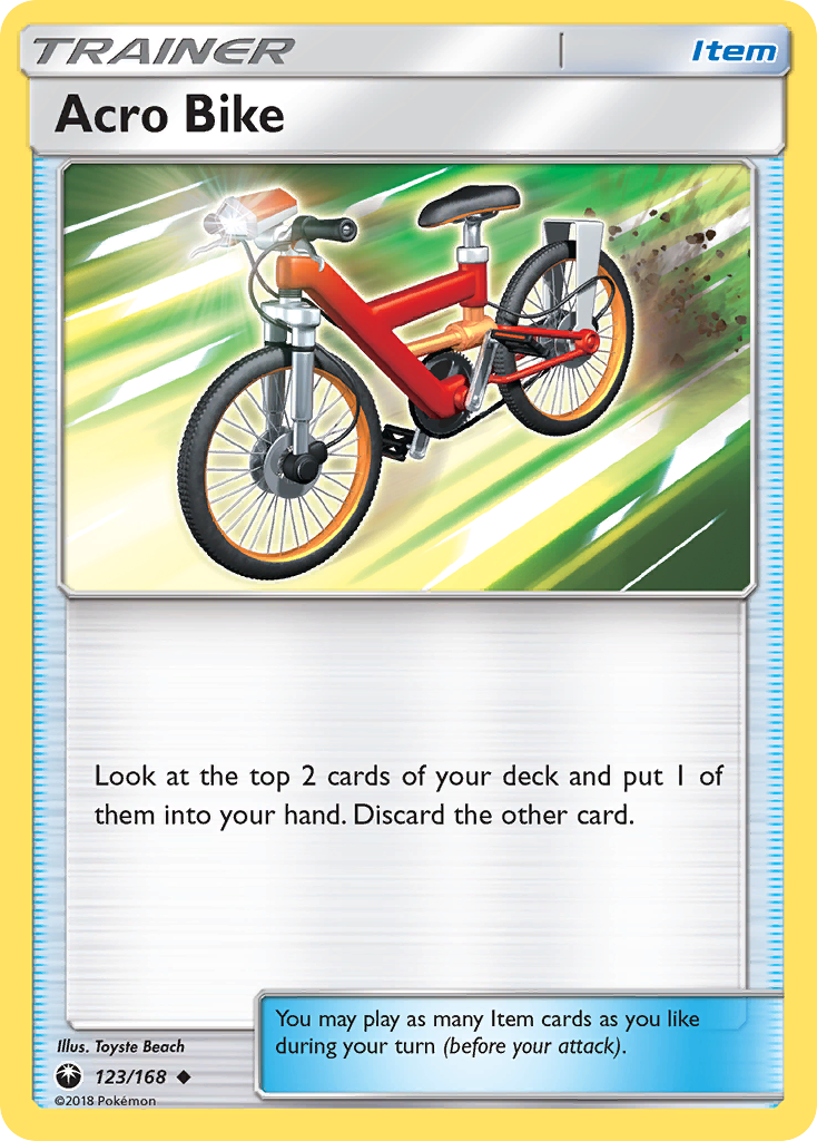 Acro Bike (123/168) [Sun & Moon: Celestial Storm] | Good Games Modbury