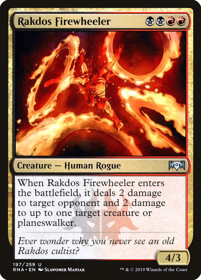 Rakdos Firewheeler [Ravnica Allegiance] | Good Games Modbury