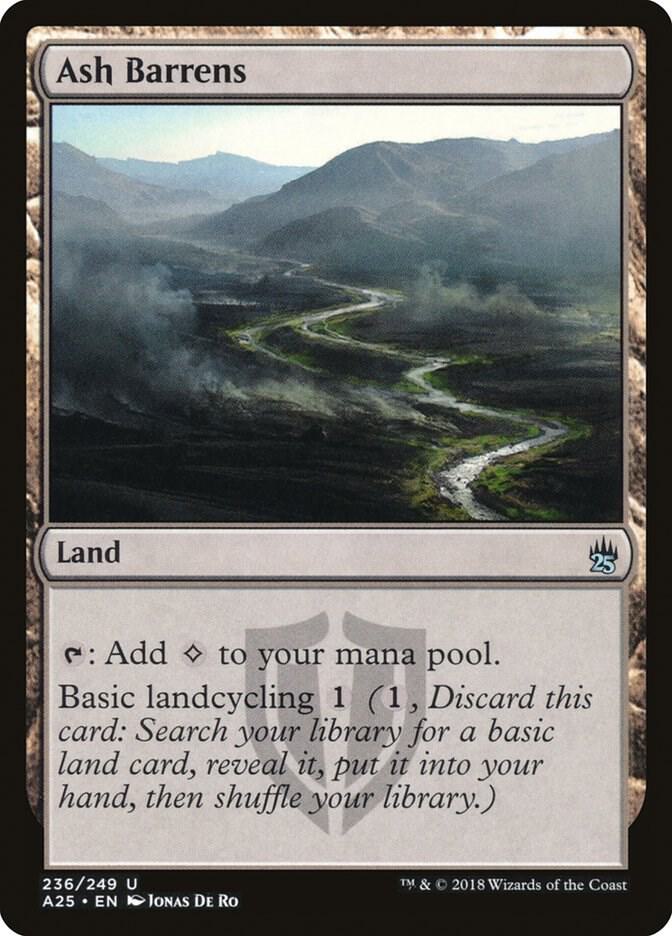 Ash Barrens 236/249 (Masters 25)  - Foil | Good Games Modbury