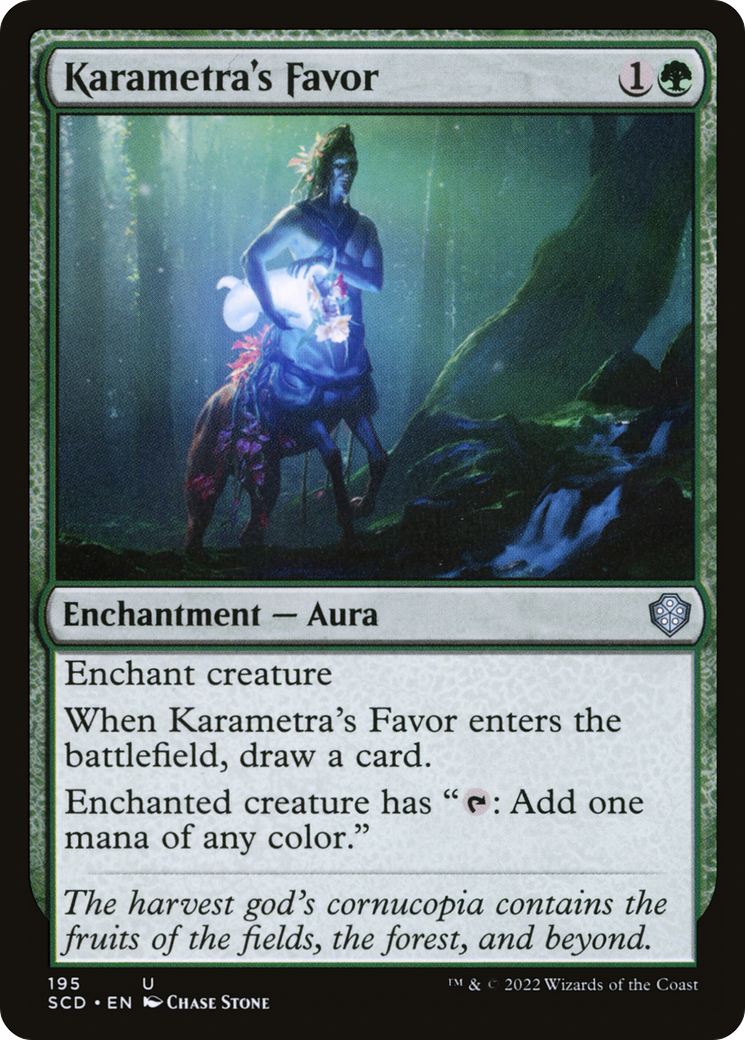 Karametra's Favor [Starter Commander Decks] | Good Games Modbury