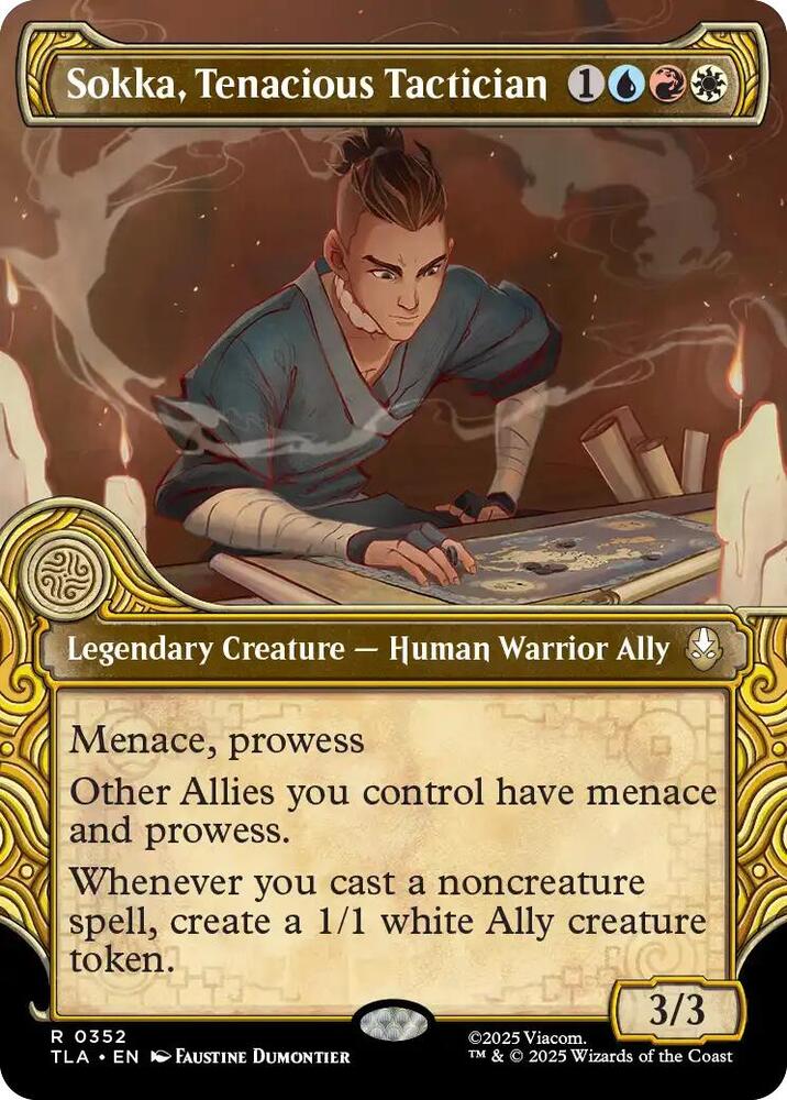 Sokka, Tenacious Tactician 352/286 (Avatar: The Last Airbender)  - Showcase | Good Games Modbury