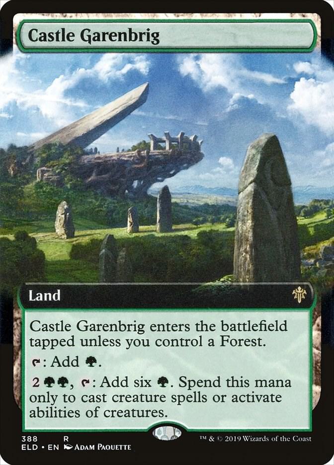 Castle Garenbrig 388/269 (Throne of Eldraine)  - Extended Art | Good Games Modbury