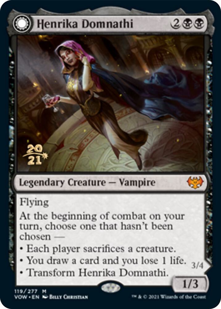 Henrika Domnathi 119s/137 (Prerelease Cards)  - Foil | Good Games Modbury