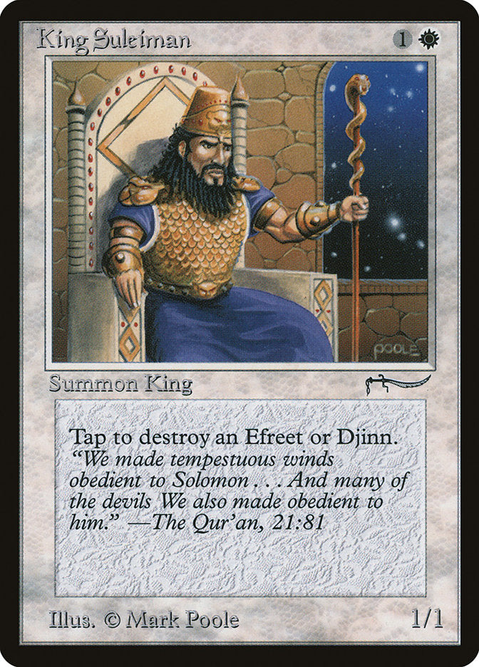 King Suleiman 6/78 (Arabian Nights)  | Good Games Modbury