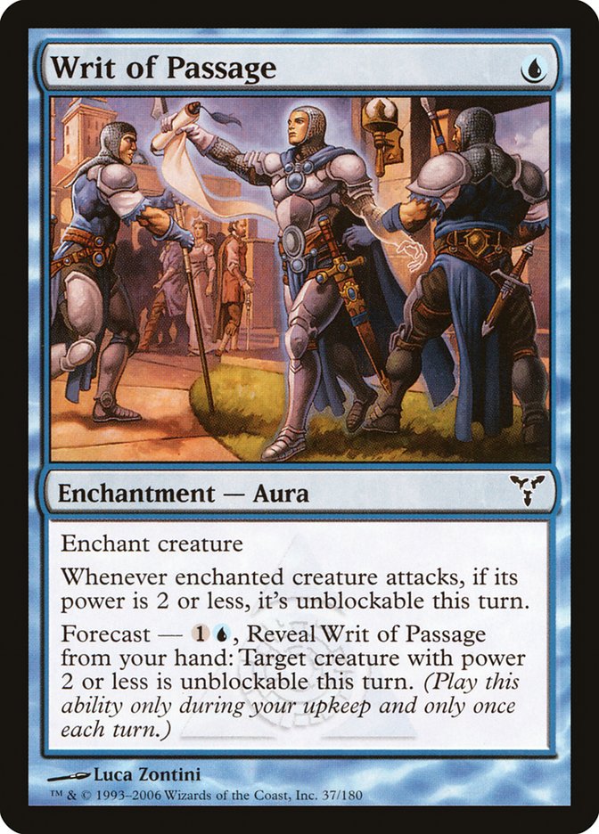 Writ of Passage 37/180 (Dissension)  - Foil | Good Games Modbury