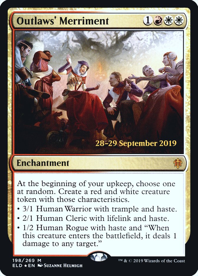 Outlaws' Merriment [Throne of Eldraine Prerelease Promos] | Good Games Modbury