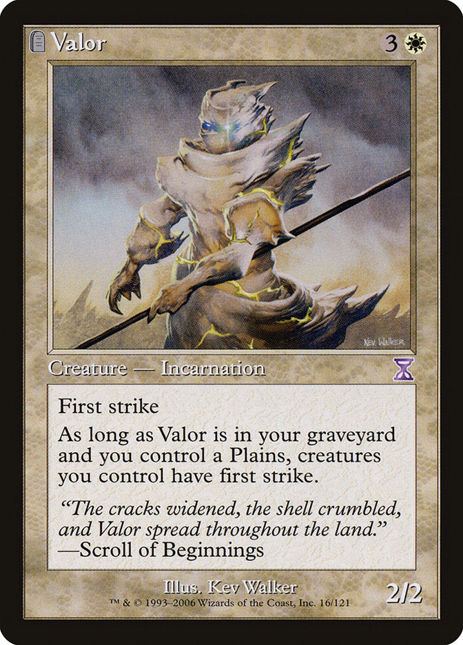 Valor 16/121 (Timeshifted)  - Foil | Good Games Modbury