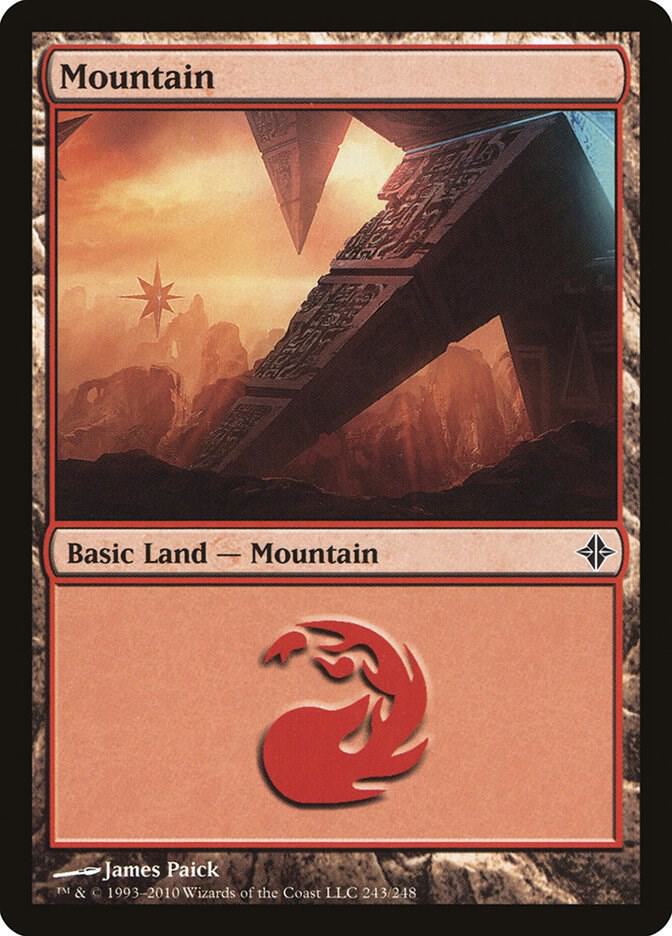 Mountain 243/248 (Rise of the Eldrazi)  | Good Games Modbury