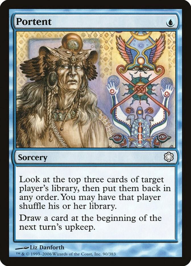 Portent 90/62 (Coldsnap Theme Deck Reprints)  | Good Games Modbury