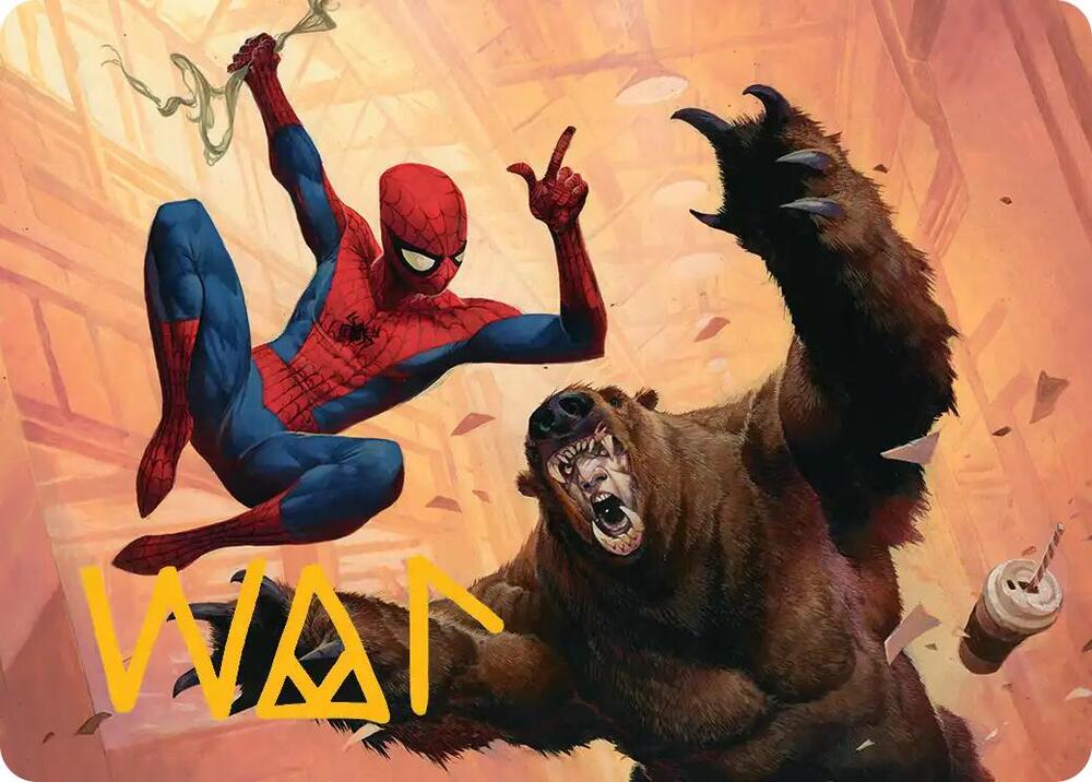 Wisecrack Art Card Gold Stamped Signature 16 (Art Series: Marvel's Spider-Man)  | Good Games Modbury