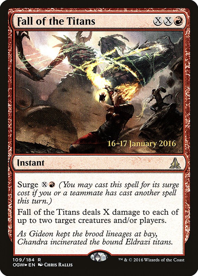Fall of the Titans [Oath of the Gatewatch Prerelease Promos] | Good Games Modbury