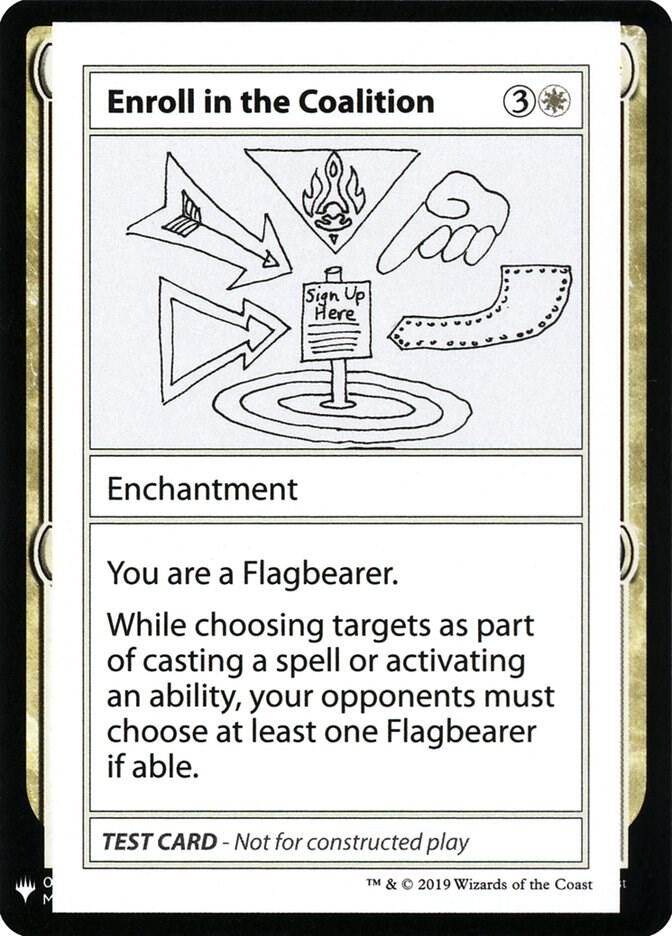 Enroll in the Coalition 4/121 (Mystery Booster: Convention Edition Exclusives)  | Good Games Modbury