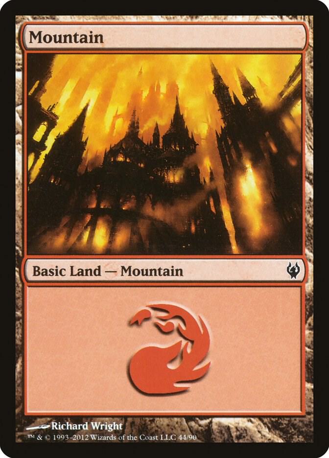 Mountain 44 44/90 (Duel Decks: Izzet vs. Golgari)  | Good Games Modbury