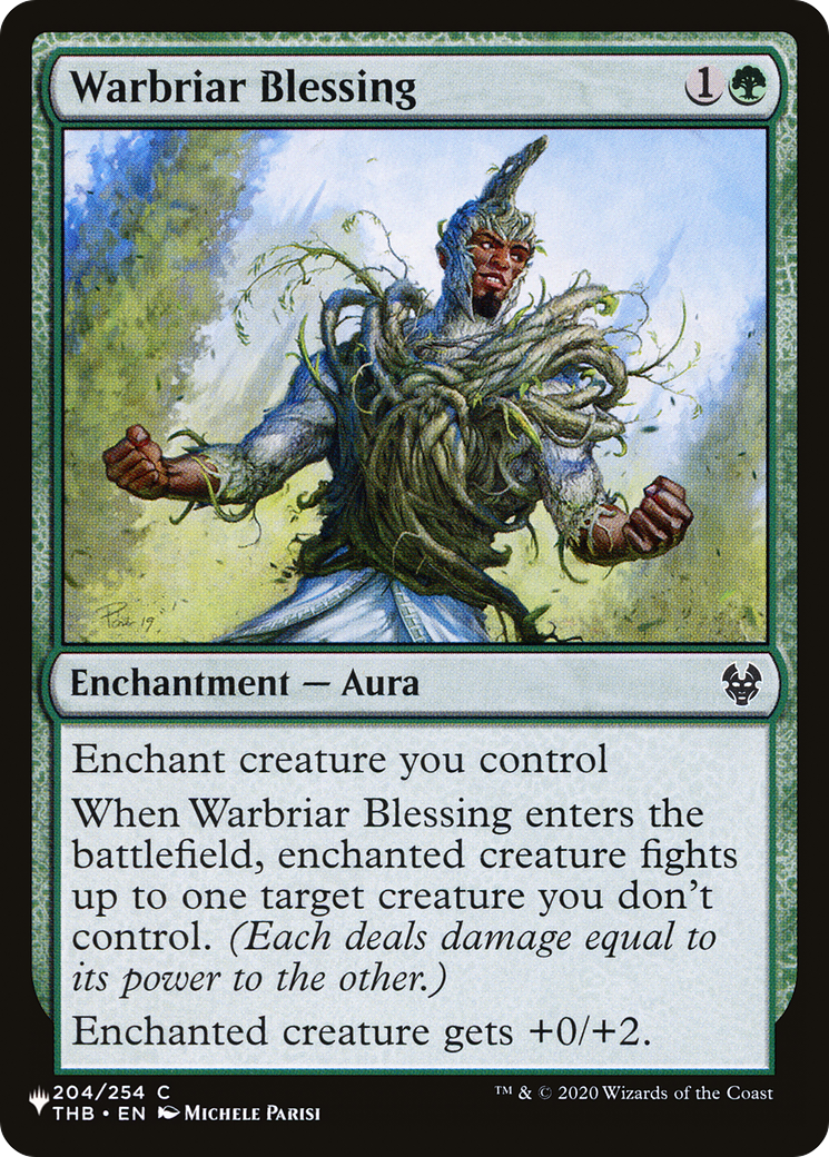 Warbriar Blessing [The List Reprints] | Good Games Modbury