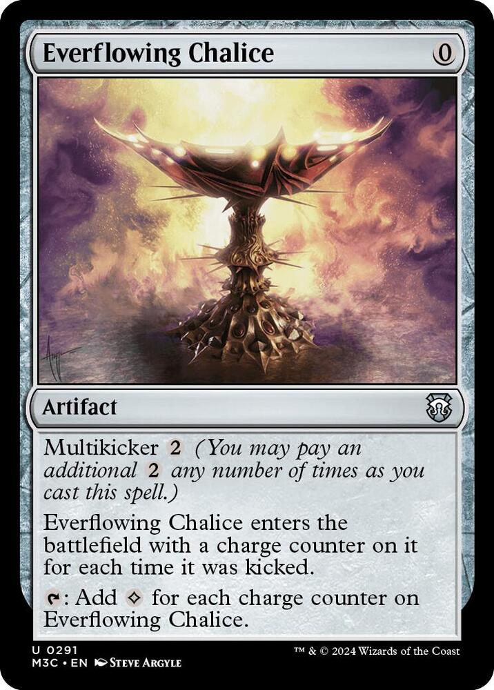 Everflowing Chalice 291/411 (Commander: Modern Horizons 3)  - Ripple Foil | Good Games Modbury