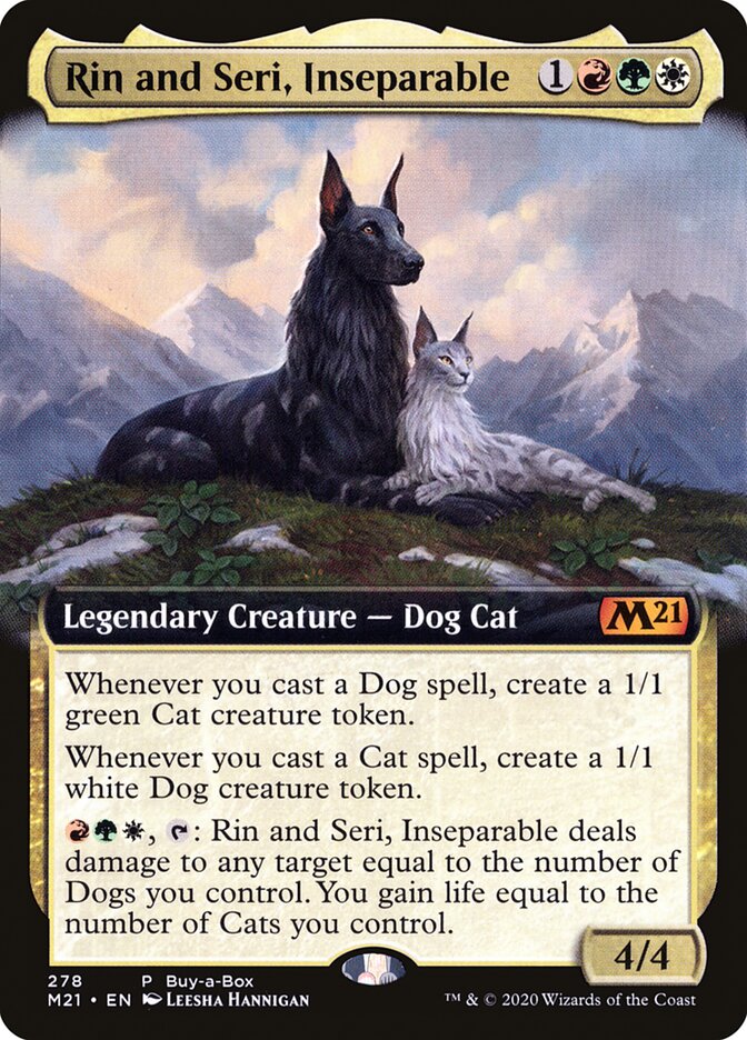 Rin and Seri Inseparable 278 (Buy-A-Box Promos)  - Foil | Good Games Modbury