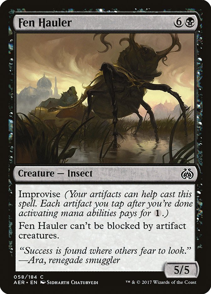 Fen Hauler 58/184 (Aether Revolt)  - Foil | Good Games Modbury