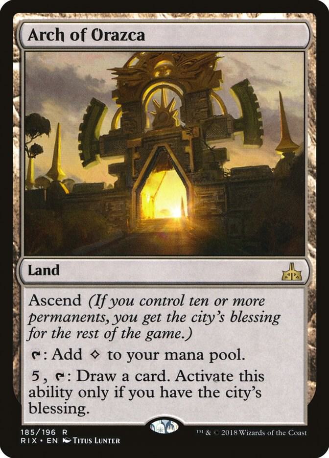 Arch of Orazca 185/196 (Rivals of Ixalan)  | Good Games Modbury