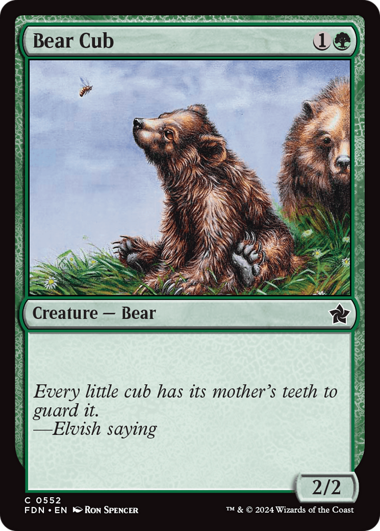 Bear Cub [Foundations] | Good Games Modbury