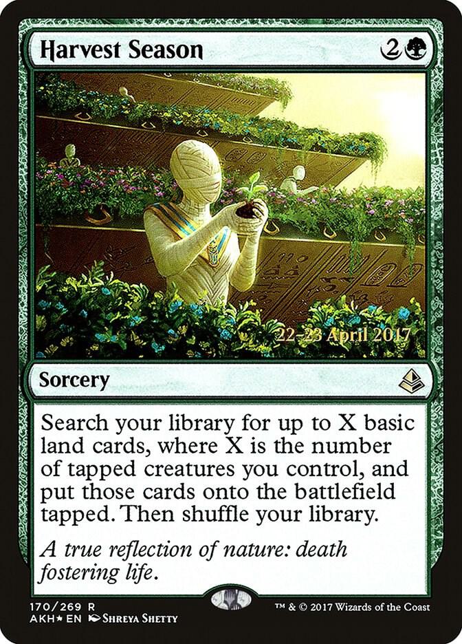 Harvest Season 170s/77 (Prerelease Cards)  - Foil | Good Games Modbury