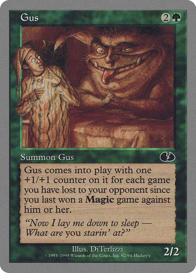 Gus 62/94 (Unglued)  | Good Games Modbury