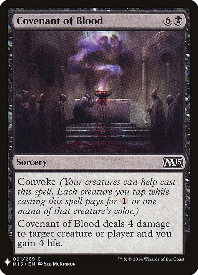 Covenant of Blood [Mystery Booster] | Good Games Modbury