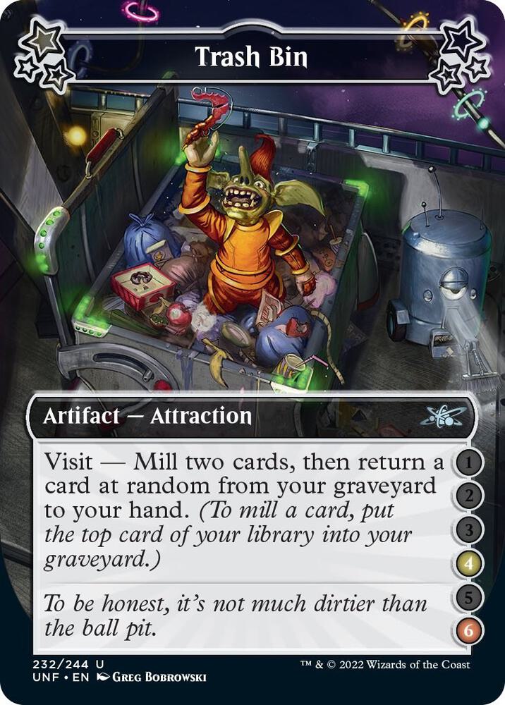 Trash Bin 4 6 232c/244 (Unfinity)  - Foil | Good Games Modbury