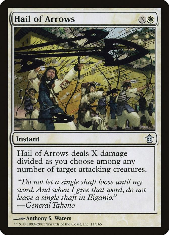 Hail of Arrows 11/165 (Saviors of Kamigawa)  - Foil | Good Games Modbury