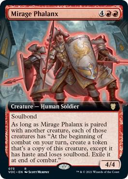 Mirage Phalanx Extended Art 73 (Commander: Innistrad: Crimson Vow)  | Good Games Modbury