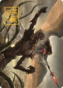 Strength of the Coalition Art Card Gold Stamped Signature 41 (Art Series: Dominaria United)  | Good Games Modbury