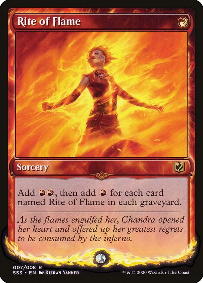 Rite of Flame 7/8 (Signature Spellbook: Chandra)  - Foil | Good Games Modbury