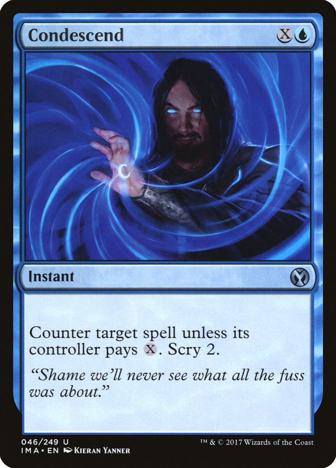 Condescend 46/249 (Iconic Masters)  | Good Games Modbury