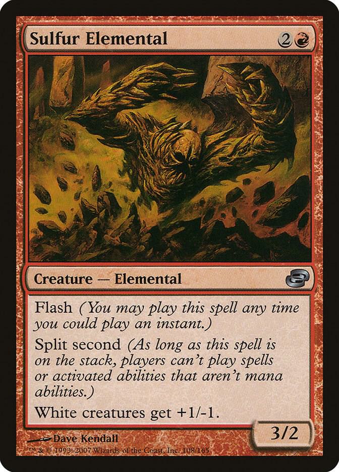 Sulfur Elemental 108/165 (Planar Chaos)  - Foil | Good Games Modbury