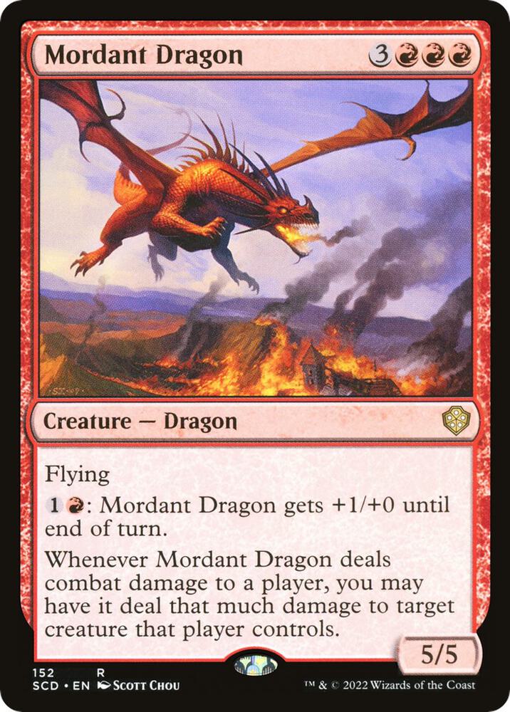 Mordant Dragon 152/352 (Starter Commander Decks)  | Good Games Modbury