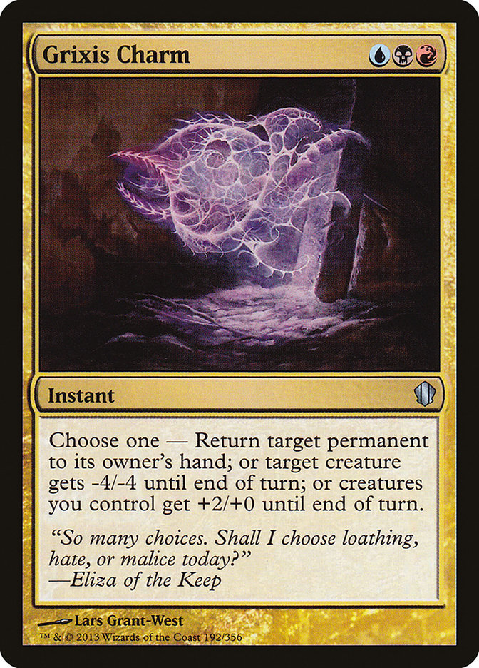 Grixis Charm 192/356 (Commander 2013)  | Good Games Modbury
