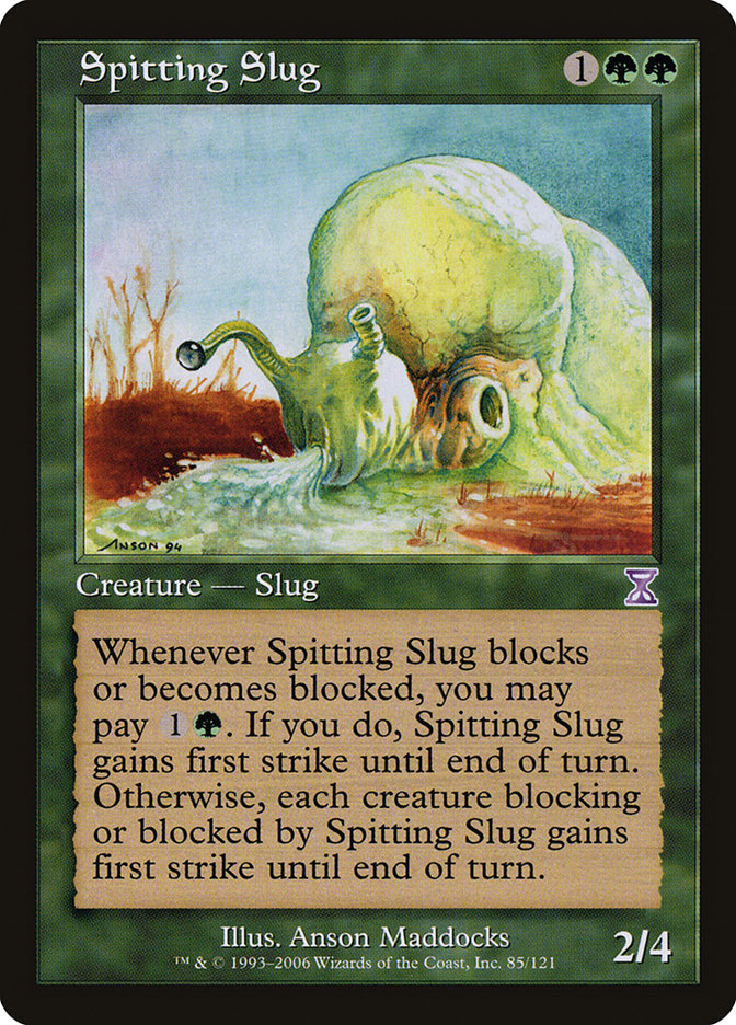 Spitting Slug 85/121 (Timeshifted)  - Foil | Good Games Modbury