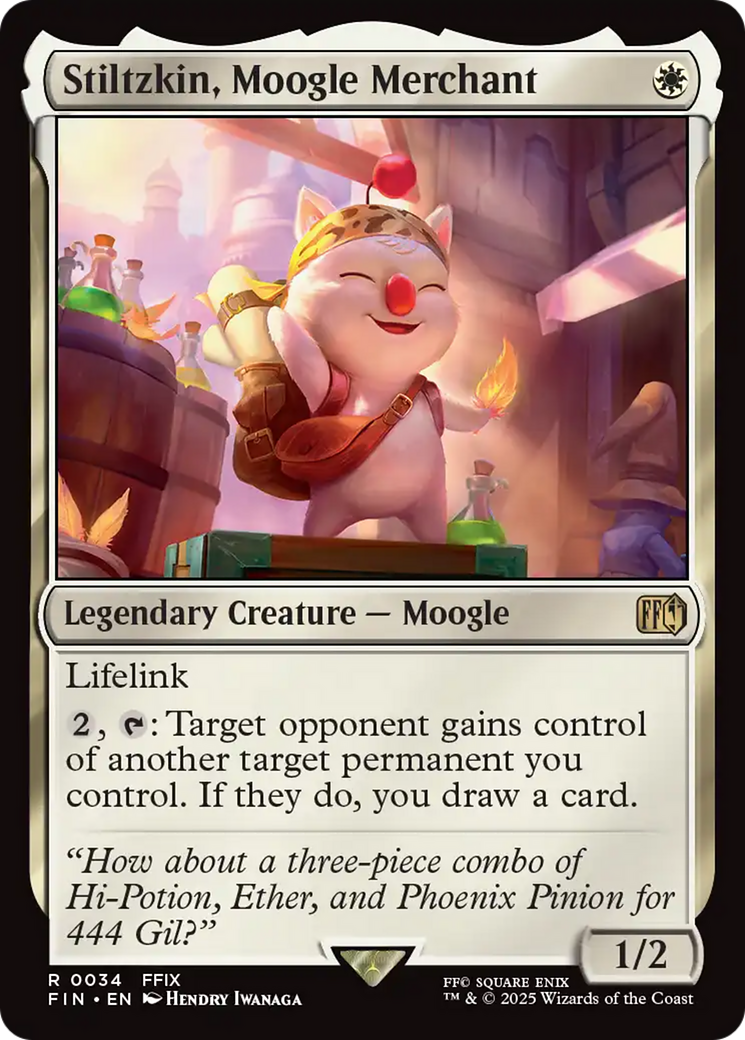 Stiltzkin, Moogle Merchant [FINAL FANTASY] | Good Games Modbury