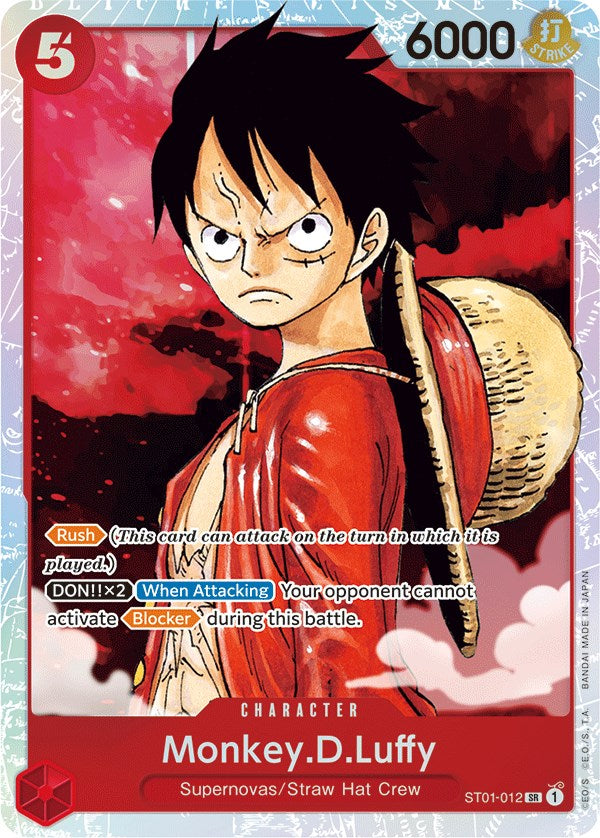 Monkey.D.Luffy (012) [Starter Deck: Straw Hat Crew] | Good Games Modbury