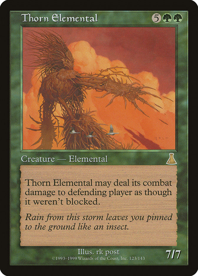 Thorn Elemental [Urza's Destiny] | Good Games Modbury