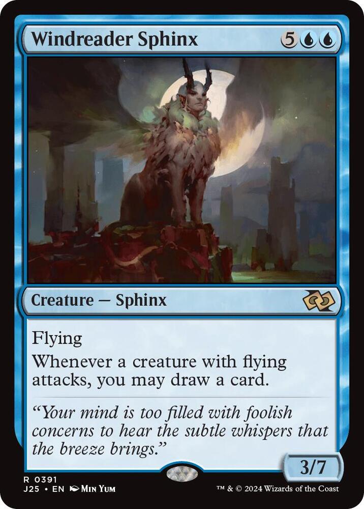 Windreader Sphinx 391/779 (Foundations Jumpstart)  | Good Games Modbury
