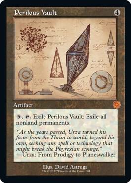 Perilous Vault Schematic 101/63 (The Brothers' War: Retro Frame Artifacts)  - Foil | Good Games Modbury