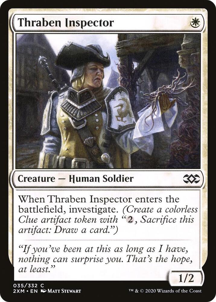 Thraben Inspector 35/332 (Double Masters)  - Foil | Good Games Modbury