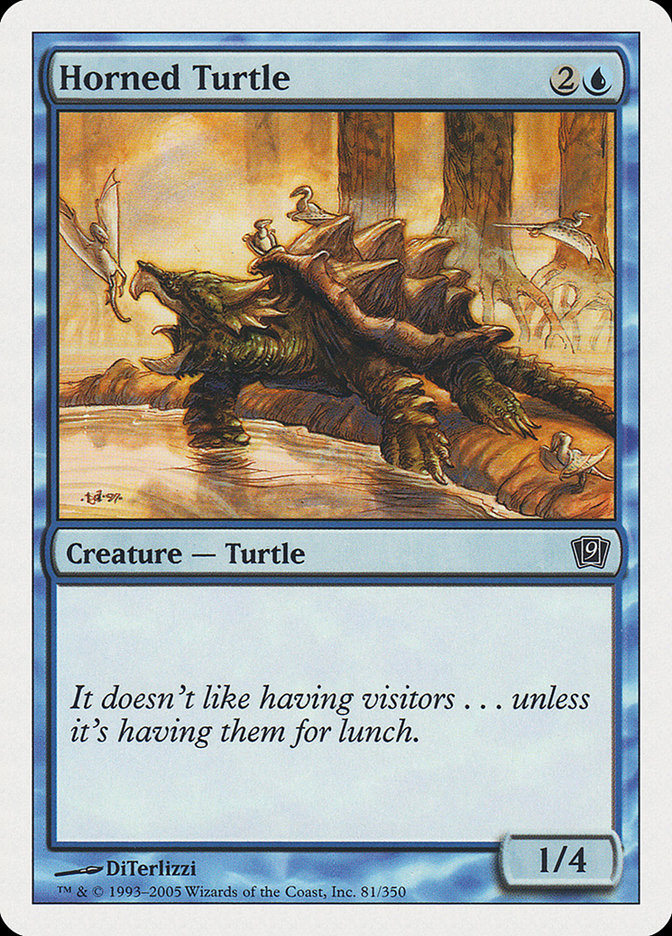 Horned Turtle [Ninth Edition] | Good Games Modbury